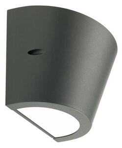 Lampada Applique Conico Colore Grigio per Esterno Linea Umbe Sovil