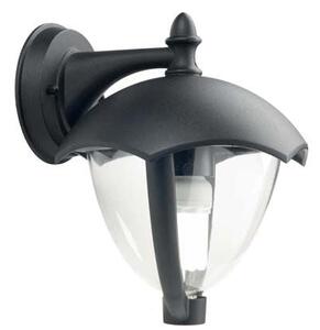 Lampada Applique in Basso Colore Nero per Esterno Linea Short Sovil