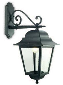 Lampada Applique in Basso Colore Grigio per Esterno Linea Maxi Quadrata Livos