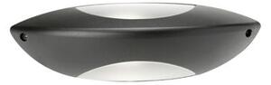 Lampada Applique Stretta Colore Nero per Esterno Linea Umbe Sovil