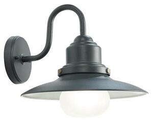 Lampada Applique in Basso Colore Grigio per Esterno Linea Fisher Sovil
