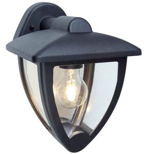 Lampada Applique Rivolta in Basso Colore Nero per Esterno Linea Stelt Sovil