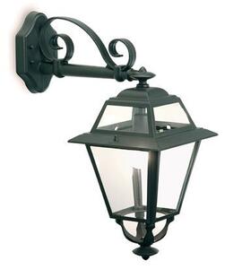 Lampada Applique in Basso Colore Grigio per Esterno Linea Elegance Livos