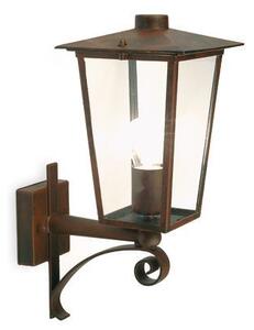 Lampada Applique in Alto Colore Ruggine per Esterno Linea Notorius Livos