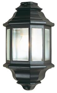 Lampada Mezza Lanterna Molata Grande Colore Grigio per Esterno Linea Wall Sovil