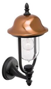 Lampada Applique in Alto Colore Grigio e Rame per Esterno Linea Mini Rustica Sovil