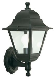 Lampada Applique in Alto Colore Nero per Esterno Linea Mini Quadrata Sovil