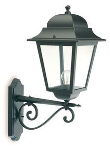 Lampada Applique in Alto Colore Nero per Esterno Linea Maxi Quadrata Livos