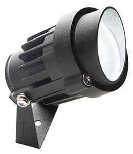 Faro Faretto Cilindrico da Esterno a LED 6W 3000K Sovil Nero