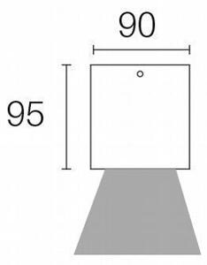 Faretto Punto Luce da Esterno a LED 6W 3000K Sovil Bianco
