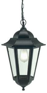 Lampada Lanterna Sospesa Colore Nero per Esterno Linea Maxi Esagonale Livos