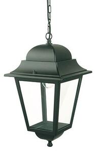 Lampada Sospesa Colore Nero per Esterno Linea Maxi Quadrata Livos