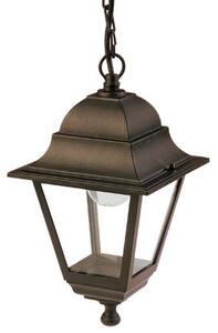 Lampada Sospesa Colore Nero per Esterno Linea Mini Quadrata Sovil