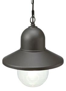 Lampada Sospesa in Alluminio Colore Grigio per Esterno Linea Ice Livos