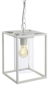 Lampada a Sospensione da Esterno E27 in Alluminio Sovil Bianco