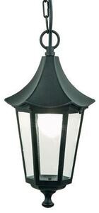 Lampada Sospesa Colore Nero per Esterno Linea Pagoda Sovil