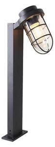 Lampada Palo da Giardino E27 40W in Alluminio Sovil Nero