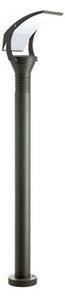 Lampada Palo Paletto Piccolo per Giardino con Vela Riflettente Orientabile Colore Grigio per Esterno Linea Sail Livos