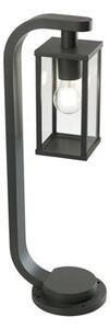 Lampada Palo da Giardino E27 60W in Alluminio Sovil Nero