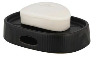 Portasaponetta nero in ceramica Fablo – Wenko