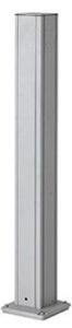 Lampada Palo Paletto per Giardino Colore Alluminio per Esterno Linea Three Livos