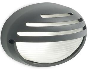 Lampada Palpebra Piccola Colore Grigio per Esterno Linea Garden Livos