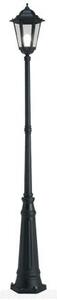 Lampada Palo Alto per Giardino Colore Nero per Esterno Linea Maxi Esagonale Livos