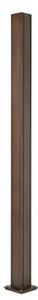 Lampada Palo Alto per Giardino Colore Corten per Esterno Linea Three Livos