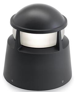Lampada Punto Luce da Pavimento Tondo Colore Grigio per Esterno Linea Stage Livos