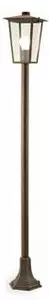 Lampada Palo Paletto per Giardino Colore Ruggine per Esterno Linea Notorius Livos