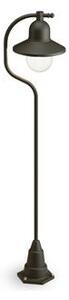 Lampada Palo Paletto per Giardino Colore Grigio per Esterno Linea Ice Livos
