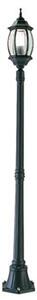 Lampada Palo Medio per Giardino Colore Grigio per Esterno Linea Molata Sovil