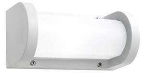 Lampada Applique Plafoniera Larga Colore Bianco per Esterno Linea Umbe Sovil