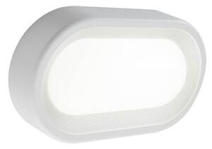 Lampada Plafoniera 8,5W a Led Smd Ovale Piccola Colore Bianco per Esterno Linea Loft Sovil