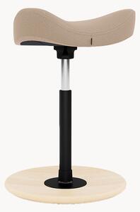 Sgabello da ufficio ergonomico imbottito Move, regolabile in altezza