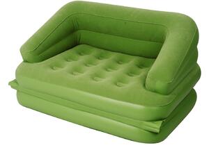Divano Letto Materasso Gonfiabile 5 in 1 con Pompa e Borsa Jilong Sofa Bed Verde