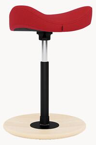 Sgabello da ufficio ergonomico imbottito Move, regolabile in altezza
