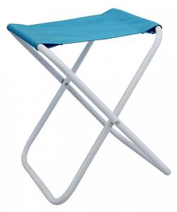 Sgabello Steel Oxford 30x38x35 h cm in Acciaio Blu