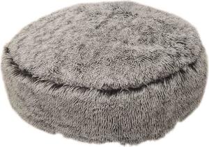 Cuscino Nobby comfort Ares rotondo grigio, dimensioni: Ø 90 x 20 cm