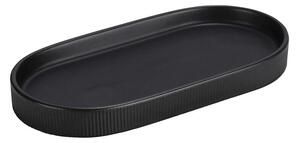 Organizer da bagno nero in ceramica Fablo – Wenko
