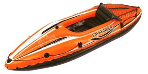 Kayak Gonfiabile Monoposto ZRAY Pathfinder-I con Pagaia a Doppia Pala e Pompa Mantice