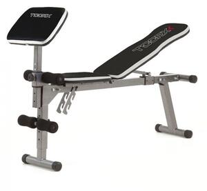 Panca Multiuso Piana e Inclinabile Richiudibile 140Kg Max Toorx Wbx-30