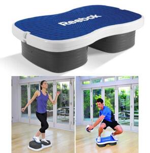Easytone Step Reebok Piattaforma Polivalente con Due Cuscini Ad Aria per Tonificare i Muscoli di Tutto Il Corpo