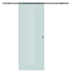 Porta Scorrevole Vetrata 77,5x205 cm Smerigliata