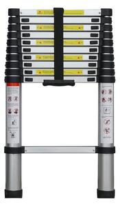 Scala Telescopica Estensibile Salvaspazio 10 Gradini Altezza Max 320 cm