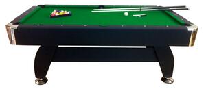 Tavolo da Biliardo Professionale Panno Verde 188x96 cm Lanzoni 7 Piedi Green Season