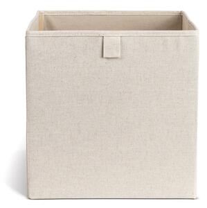 Scatola beige in tessuto 32x31,5x31,5 cm Soft Storage Cube – Bigso