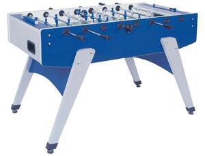 Calciobalilla in Mdf Blu con Aste Rientranti Garlando G-2000 Weatherproof