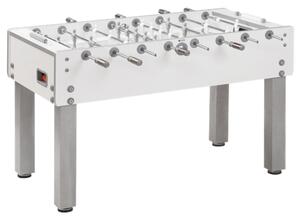 Calciobalilla in Mdf con Aste Uscenti Garlando G-500 Pure White