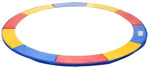 Copertura per Trampolino Elastico Rosso Giallo e Blu Ø244 cm